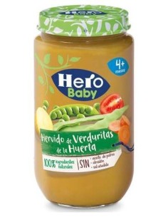 Hero Baby Pedialac Tarrito De Verduras De La Huerta 250G