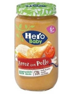 Hero Baby Pedialac Tarrito De Pollo Con Arroz 250G