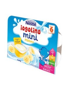 Yogolino Mini Platano 6 Tarrinas X 60 Gr