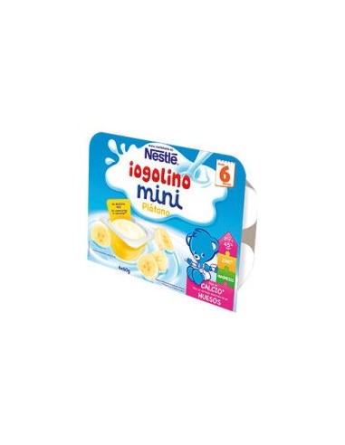 Yogolino Mini Platano 6 Tarrinas X 60 Gr