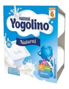 Nestle Iogolino Natural Tarrina 4X100