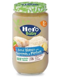 Hero Baby Pedialac Tarrito De Arroz Con Merluza 250G