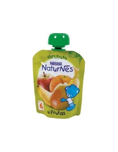 Nestle Naturnes Pouches 4 Frutas 90 Gr