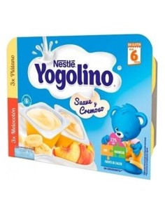 Yogolino 3 Platano 3 Melocoton 6 X 60Gr