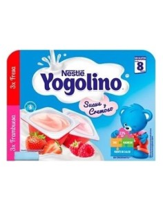 Yogolino 3 Fresa 3 Frambuesa 6 X 60 Gr