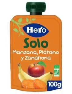 Hero Pedialac Solo Manzana Platano Y Yogur 120G