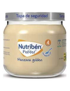 Nutriben Potito Inicio A La Fruta Manzana Golden 120Gr