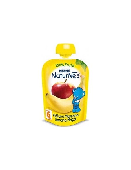 Nestle Naturnes Pouches Platano Manz 90G