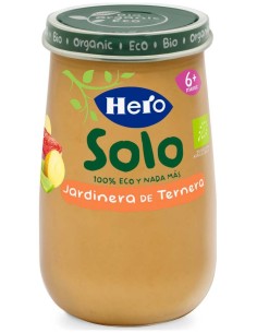 Hero Baby Solo Jardinera Ternera 190 Gr