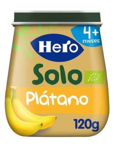 Hero Baby Solo Platano 120 Gramos
