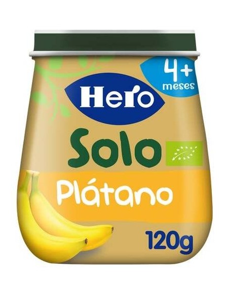 Hero Baby Solo Platano 120 Gramos