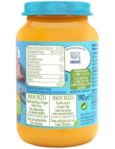 Nestle Naturnes Bio Hortalizas Con Ternera 200Gr