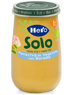 Hero Solo Baby Menestra De Verduras Con Dorada 190G