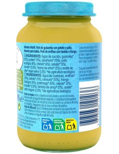 Nestle Naturnes Bio Guisantes Con Patata Y Pollo 200Gr