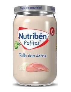 Nutriben Pollo Con Arroz Potito 235 G