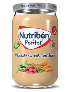 Nutriben Potito Menestra De Cordero 235Gr