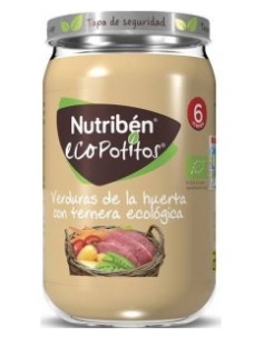 Nutriben Ecopot Verdur Ternera Eco 235G