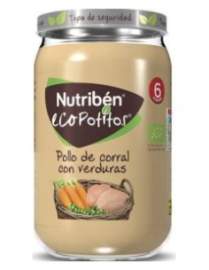 Nutriben Ecopotito Verduras Pollo 235 Gr
