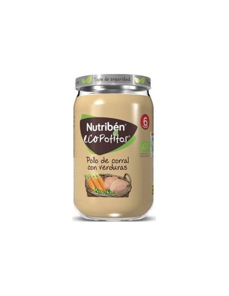 Nutriben Ecopotito Verduras Pollo 235 Gr