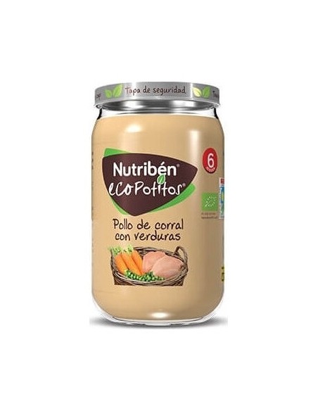 Nutriben Ecopot Pollo Corral Arroz 235G