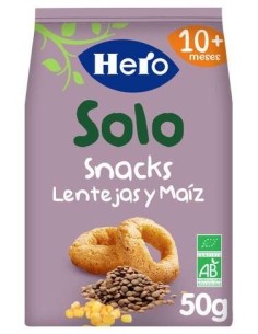 Fater Hero Solo Snacks Lentejas Y Maiz Eco 50G
