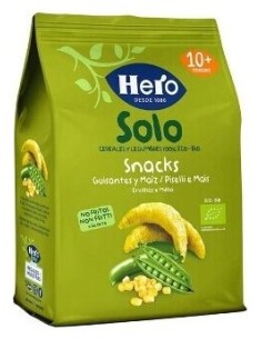 Fater Hero Solo Snacks Guisantes Y Maiz Eco 50G
