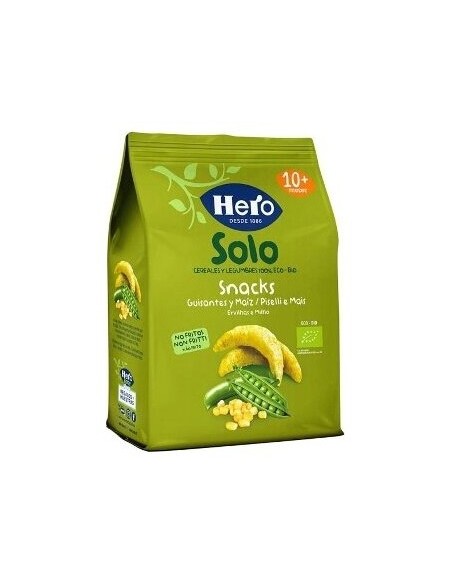 Fater Hero Solo Snacks Guisantes Y Maiz Eco 50G