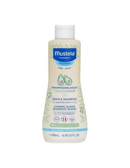 Mustela Champú Suave Con Aguacate Bio 500Ml
