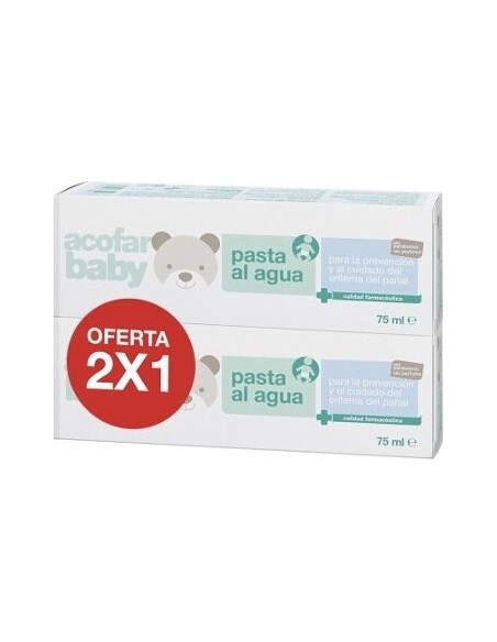 Acofarbaby Pack Pasta Al Agua 2X1