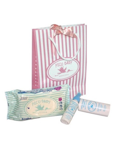 Mini Canastilla Picu Baby Rosa