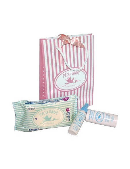 Mini Canastilla Picu Baby Rosa