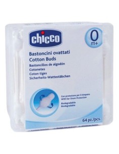 Bastoncillos Chicco Cotton Net Seg 64Ud