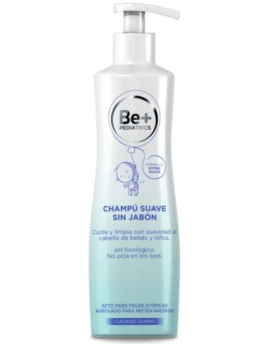 Be+ Pediatrics Champú Suave Sin Jabón 300Ml