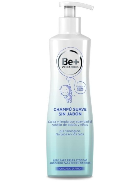 Be+ Pediatrics Champú Suave Sin Jabón 300Ml