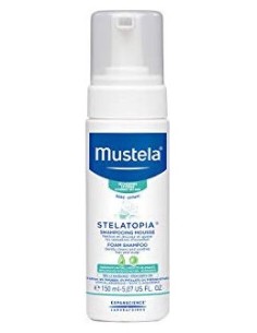 Mustela Stelatopia Champú Mousse Recién Nacido 150Ml