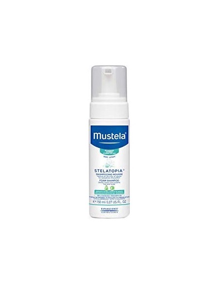 Mustela Stelatopia Champú Mousse Recién Nacido 150Ml
