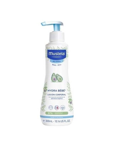 Mustela Hydra Bebé Leche Corporal Con Aguacate Bio 300Ml