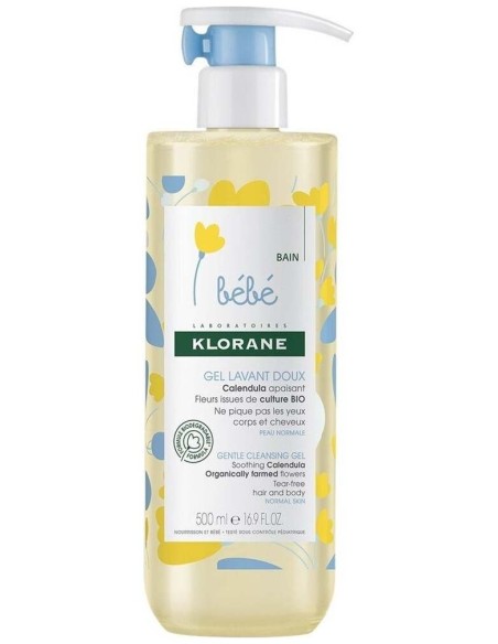Klorane Bebé Caléndula Gel Limpiador 500Ml