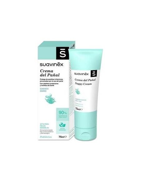 Suavinex Crema Barrera Pañal Pedíatrico 75Ml
