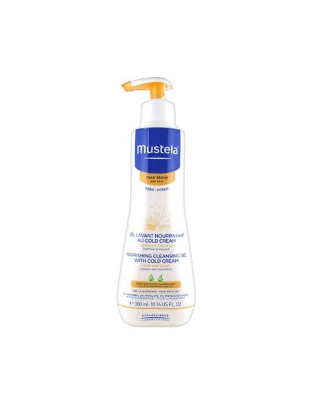 Mustela Gel Lavant Nourrissant Au Cold Cream 300Ml