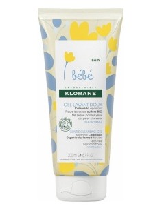 Klorane Bebé Caléndula Gel Limpiador 200Ml
