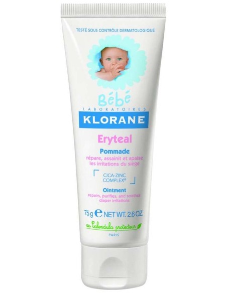 Klorane Bébé Erytéal Pomada Protectora 75Ml