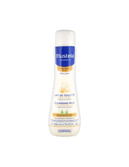 Mustela Leche Limpiadora Sin Aclarado 200Ml
