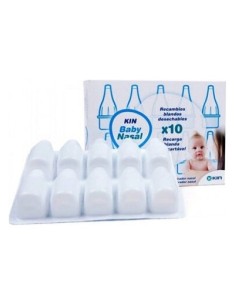 Kin Baby Nasal Recambio Blando 10Uds