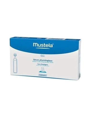 Mustela Suero Fisiológico 5Ml 20 Unidades