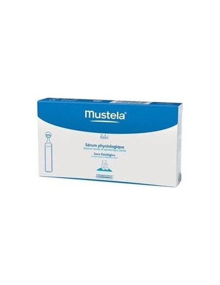 Mustela Suero Fisiológico 5Ml 20 Unidades