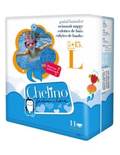 Chelino Fashion&Love Pañal Bañador T-L +15Kg 12Uds