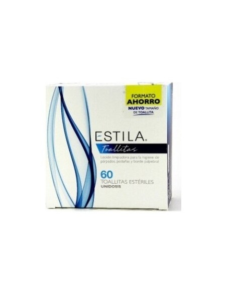 Estila Toallitas Estériles Párpados 60Uds