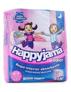 Dodot Happyjama Pañal Infantil Niña T-7  13Uds