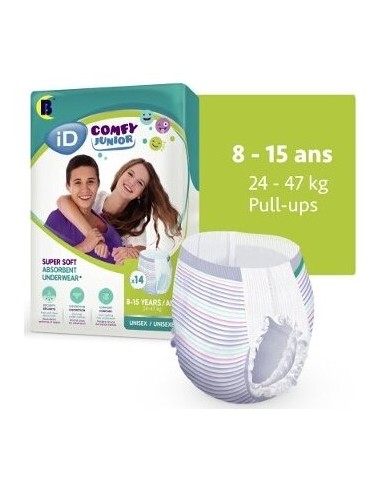 Pañal Id Comfy Junior Pants 8-15Años 14U